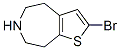 2-Bromo-5,6,7,8-tetrahydro-4H-thieno[2,3-d]azepine Structure,873015-85-1Structure