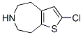 2-Chloro-5,6,7,8-tetrahydro-4H-thieno[2,3-d]azepine Structure,873015-86-2Structure