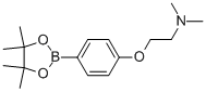 N,n-dimethyl-2-(4-(4,4,5,5-tetramethyl-1,3,2-dioxaborolan-2-yl)phenoxy)ethanamine Structure,873078-93-4Structure