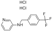 吡啶-3-基-(4-三氟甲基-苄基)-胺双盐酸盐结构式_873087-32-2结构式