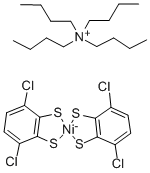 Tetrabutylammonium bis(3,6-dichloro-1,2-benzenedithiolato)nickelate Structure,87314-14-5Structure