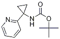 [1-(2-吡啶)环丙基]氨基甲酸1,1-二甲基乙酯结构式_873221-80-8结构式