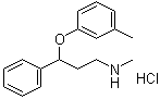 N-methyl-3-phenyl-(m-methylphenoxy)propylamine hydrochloride Structure,873310-28-2Structure