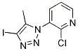 2-Chloro-3-(4-iodo-5-methyl-[1,2,3]triazol-1-yl)-pyridine Structure,873551-11-2Structure