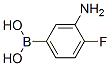 3-Amino-4-fluorophenylboronic acid Structure,873566-75-7Structure