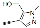 1H-pyrazole-5-methanol, 4-ethynyl-1-methyl-(9ci)Structure,87375-40-4Structure 1H-pyrazole-5-methanol, 4-ethynyl-1-methyl-(9ci) Structure,87375-40-4Structure