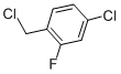 4-Chloro-2-fluorobenzyl chloride Structure,87417-71-8Structure