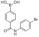 (4-((4-Bromophenyl)carbamoyl)phenyl)boronic acid Structure,874287-99-7Structure