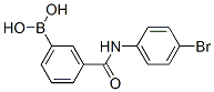 3-[(4-Bromophenyl)carbamoyl]benzeneboronic acid Structure,874288-28-5Structure