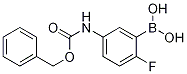 5-(Benzyloxycarbonylamino)-2-fluorophenylboronic acid Structure,874290-58-1Structure