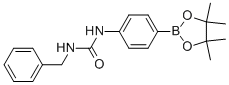 4-(3-Benzylureido)phenylboronic acid, pinacol ester Structure,874290-98-9Structure