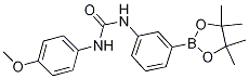 1-(4-Methoxyphenyl)-3-(3-(4,4,5,5-tetramethyl-1,3,2-dioxaborolan-2-yl)phenyl)urea Structure,874301-63-0Structure