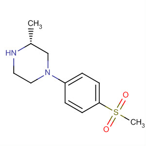 (R)-1-(4-甲烷磺酰基苯基)-3-甲基哌嗪结构式_874646-23-8结构式