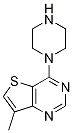 7-Methyl-4-(piperazin-1-yl)thieno[3,2-d]pyrimidine Structure,874781-16-5Structure