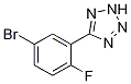 5-(5-Bromo-2-fluorophenyl)-2h-tetrazole Structure,874784-09-5Structure