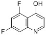 5,7-Difluoro-4-hydroxyquinoline Structure,874804-43-0Structure