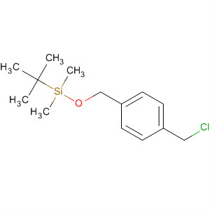 Tert-butyl{[4-(chloromethyl)benzyl]oxy}dimethylsilane Structure,874883-18-8Structure