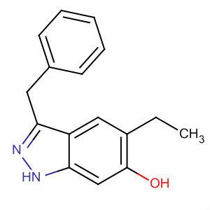 3-Benzyl-5-ethyl-1h-indazol-6-ol Structure,874985-02-1Structure