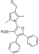 3-Furancarbonitrile,2-(3-formyl-2,5-dimethyl-1h-pyrrol-1-yl)-4,5-diphenyl- Structure,875001-33-5Structure