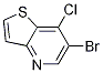 6-Bromo-7-chlorothieno[3,2-b]pyridine Structure,875340-63-9Structure