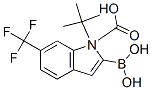 1H-Indole-1-carboxylic acid, 2-borono-6-(trifluoromethyl)-, 1-(1,1-dimethylethyl) ester Structure,875558-27-3Structure