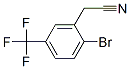 2-Bromo-5-(trifluoromethyl)phenylacetonitrile Structure,875664-34-9Structure