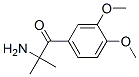 1-Propanone,2-amino-1-(3,4-dimethoxyphenyl)-2-methyl- Structure,875916-68-0Structure