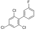 3-Fluoro-2,4,6-trichlorobiphenyl Structure,876009-91-5Structure