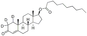 Testosterone decanoate-[2h3] Structure,876054-57-8Structure