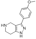 3-(4-Methoxyphenyl)-4,5,6,7-tetrahydro-1H-pyrazolo[4,3-c]pyridine Structure,87628-42-0Structure