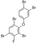 3-Fluoro-2,3,4,4,6-pentabromodiphenyl ether Structure,876310-26-8Structure