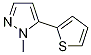 1-Methyl-5-(2-thienyl)-1h-pyrazole Structure,876316-68-6Structure