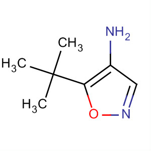 5-叔丁基异噁唑-4-胺结构式_87633-24-7结构式