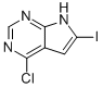 4-Chloro-6-iodo-7H-pyrrolo[2,3-d]pyrimidine Structure,876343-10-1Structure