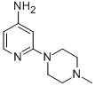 2-(4-Methylpiperazin-1-yl)pyridin-4-ylamine Structure,876343-33-8Structure