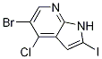 5-Bromo-4-chloro-2-iodo-1h-pyrrolo[2,3-b]pyridine Structure,876343-87-2Structure