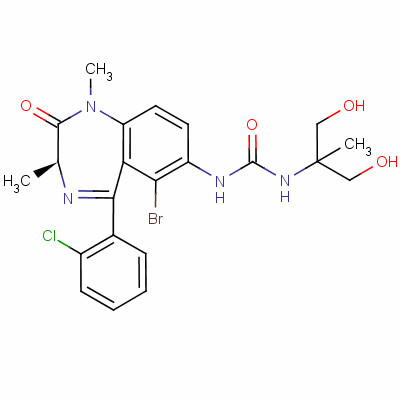 Lodazecar Structure,87646-83-1Structure