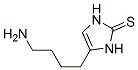 2H-imidazole-2-thione,4-(4-aminobutyl)-1,3-dihydro- Structure,876479-83-3Structure