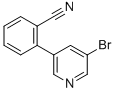 2-(5-Bromo-3-pyridinyl)-benzonitrile Structure,876601-23-9Structure