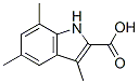 3,5,7-Trimethyl-1H-indole-2-carboxylic acid Structure,876715-82-1Structure