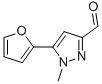 5-(2-Furyl)-1-methyl-1H-pyrazole-3-carbaldehyde Structure,876728-40-4Structure