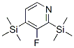 (9CI)-3-氟-2,4-双(三甲基甲硅烷基)-吡啶结构式_87674-19-9结构式