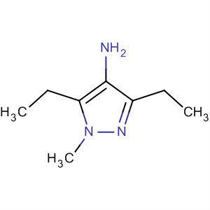 1H-pyrazol-4-amine, 3,5-diethyl-1-methyl- Structure,87675-34-1Structure