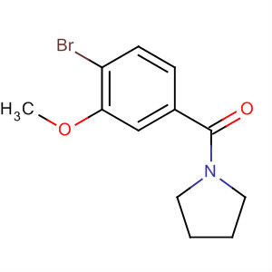 (4-Bromo-3-methoxyphenyl)(pyrrolidin-1-yl)methanone Structure,876752-72-6Structure