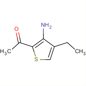 Ethanone, 1-(3-amino-4-ethyl-2-thienyl)-(9ci) Structure,87676-05-9Structure