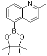 2-Methyl-5-(4,4,5,5-tetramethyl-1,3,2-dioxaborolan-2-yl)quinoline Structure,876922-75-7Structure