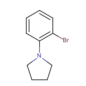 1-(2-Bromophenyl)pyrrolidine Structure,87698-81-5Structure