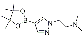 N,n-dimethyl-4-(4,4,5,5-tetramethyl-1,3,2-dioxaborolan-2-yl)-1h-pyrazole-1-ethanamine Structure,877149-80-9Structure