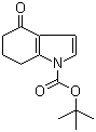 Tert-butyl 4-oxo-4,5,6,7-tetrahydroindole-1-carboxylate Structure,877170-76-8Structure