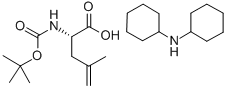 N-Boc-4,5-去氢-L-亮氨酸二盐酸盐结构式_87720-54-5结构式